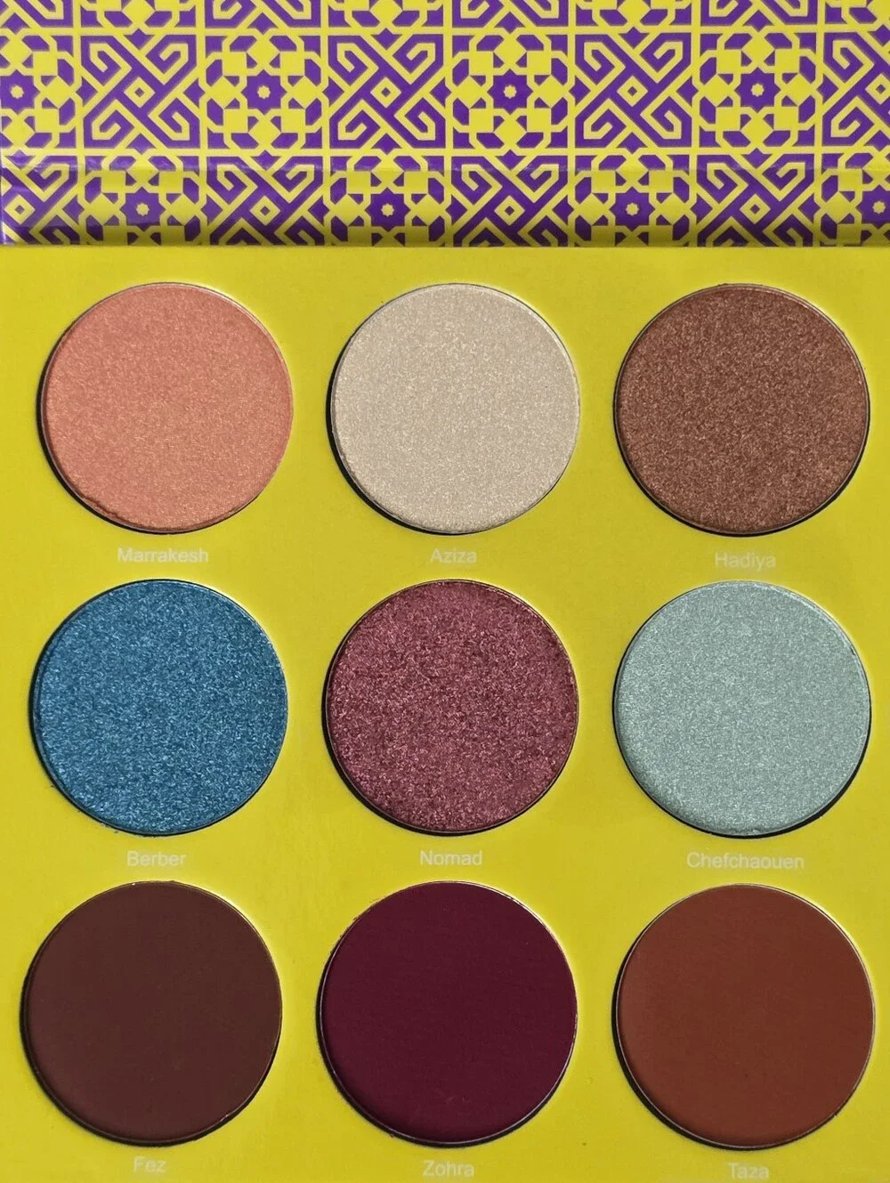 JUVIA'S PLACE THE SAHARAN II PRESSED POWDER EYESHADOW PALETTE (1ST RELEASE) NWOB